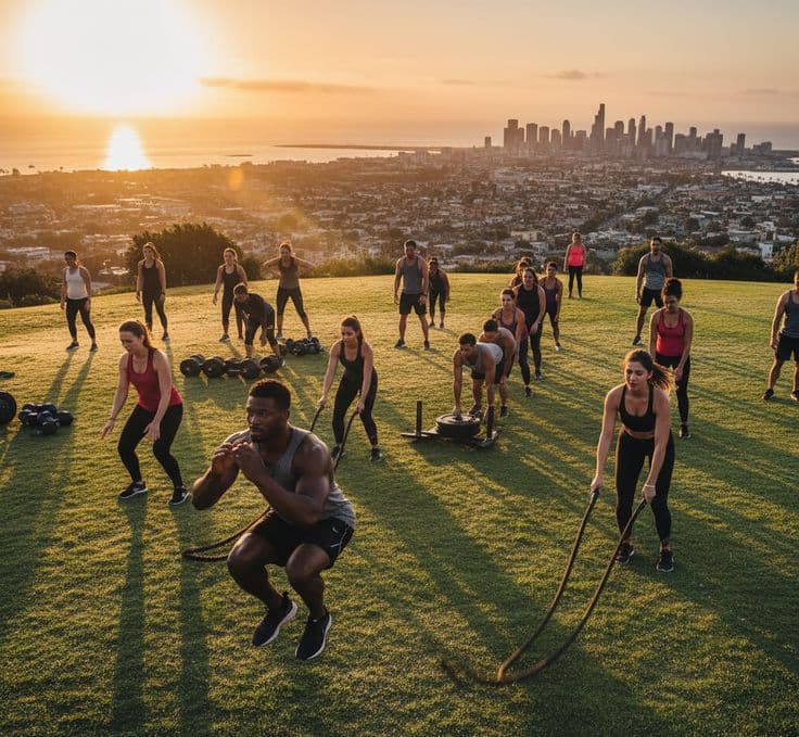 Outdoor Gym Training
